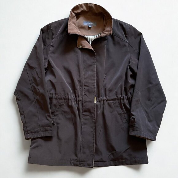 Liz Claiborne Jackets & Blazers - Liz Claiborne Vintage Brown Utility Jacket Women's Large - Collared